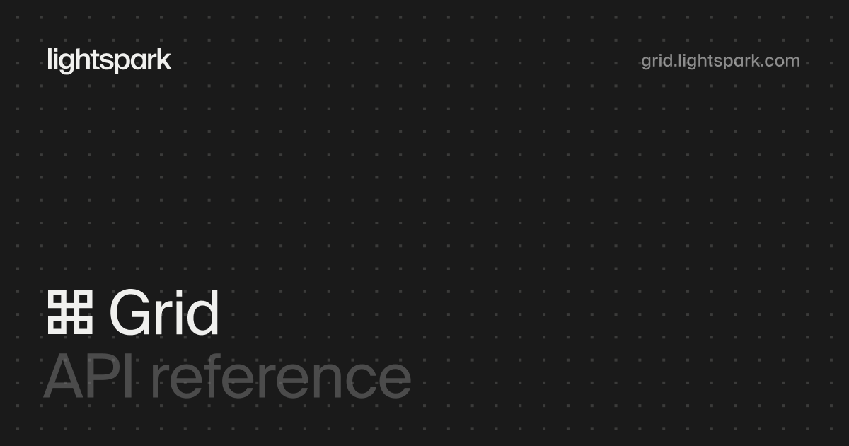 Sandbox Testing - Grid API Documentation
