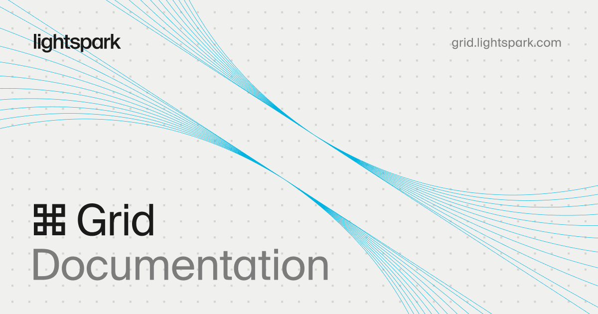 Welcome - Grid API Documentation
